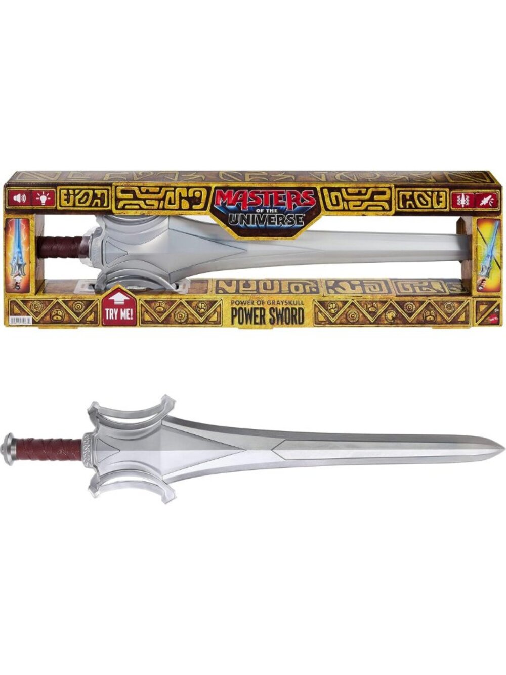 He-Man Powers of Grayskull Sword - Lights, Sounds & Vibration Effects, 27" Toy